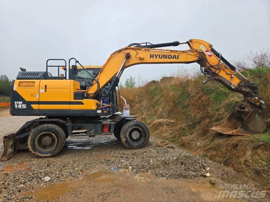 Hyundai HW 145 Ratasekskavaatorid