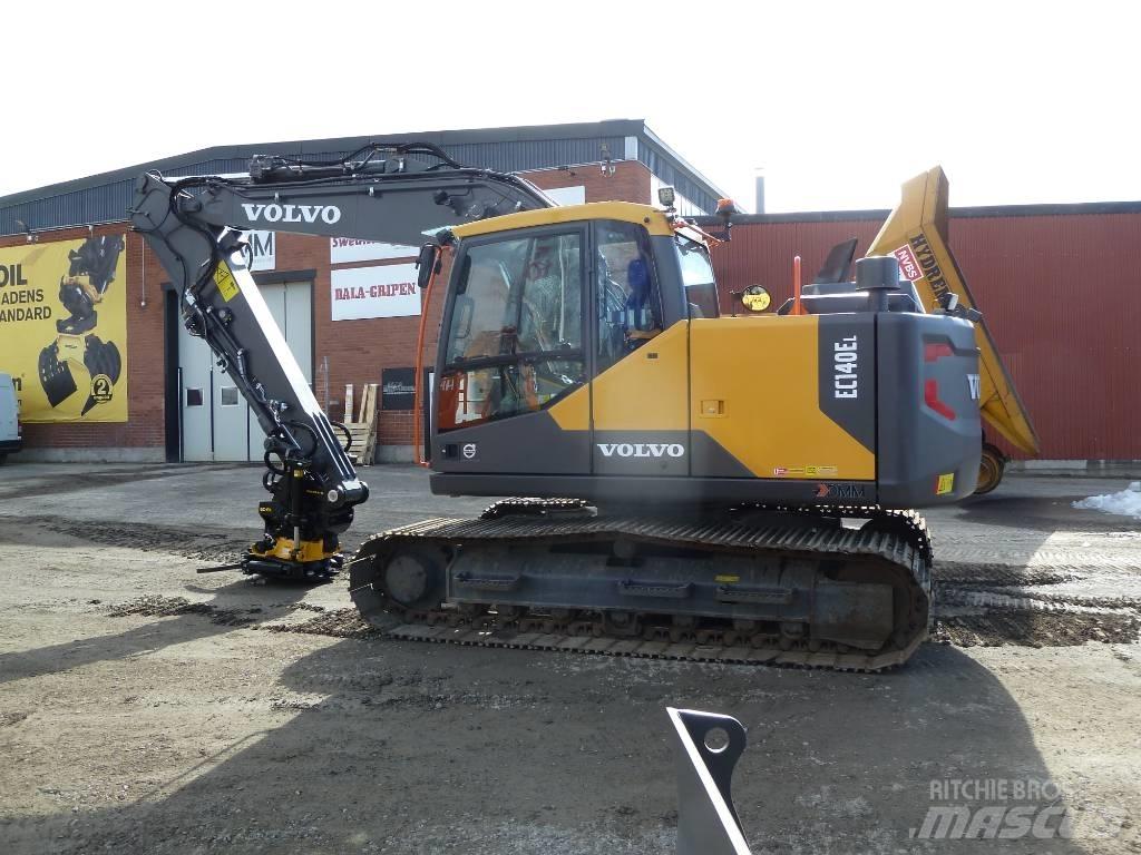 Volvo EC140EL Roomikekskavaatorid