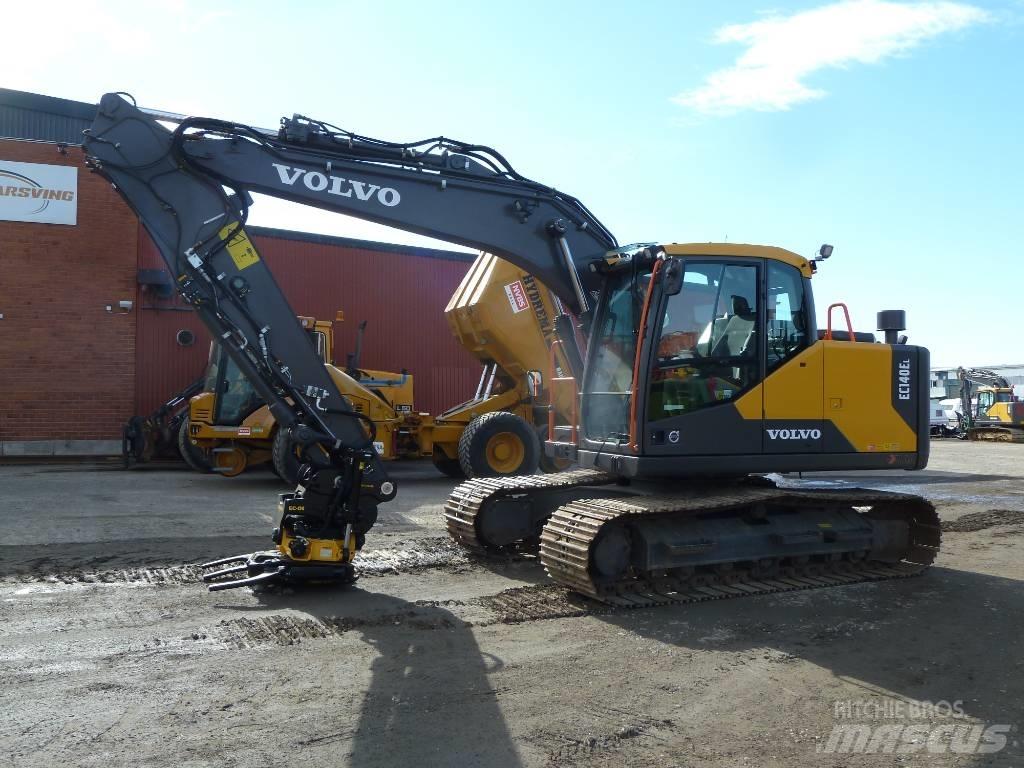 Volvo EC140EL Roomikekskavaatorid