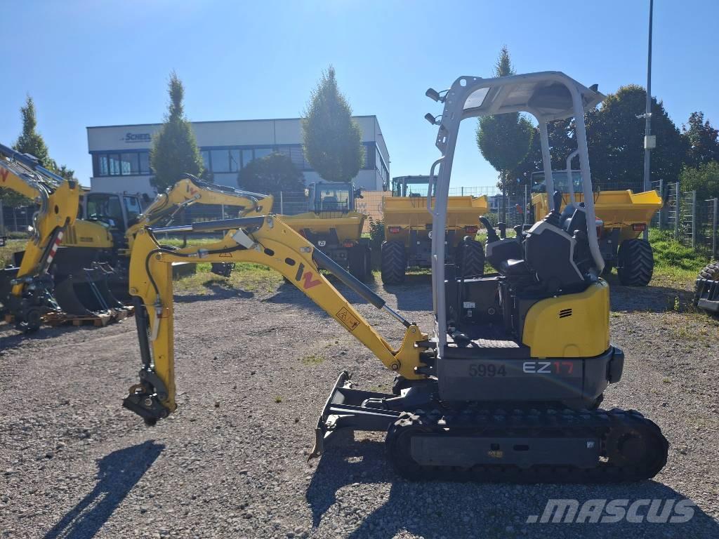 Wacker Neuson EZ17 Roomikekskavaatorid