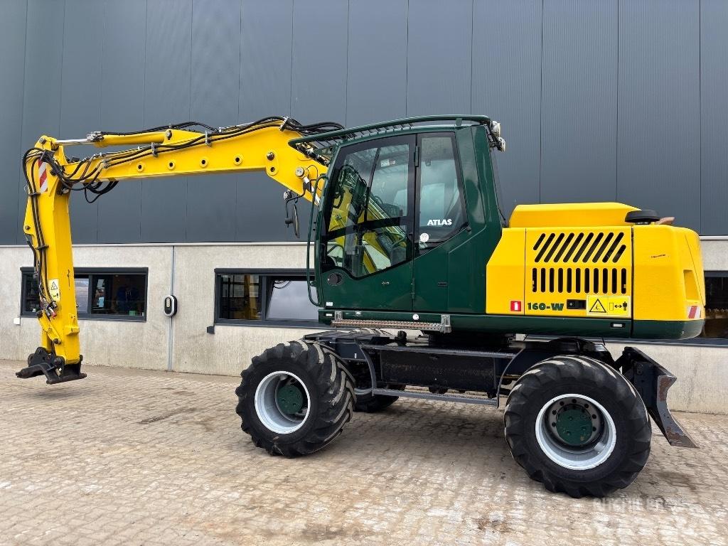 Atlas 160 W - 140 W Ratasekskavaatorid