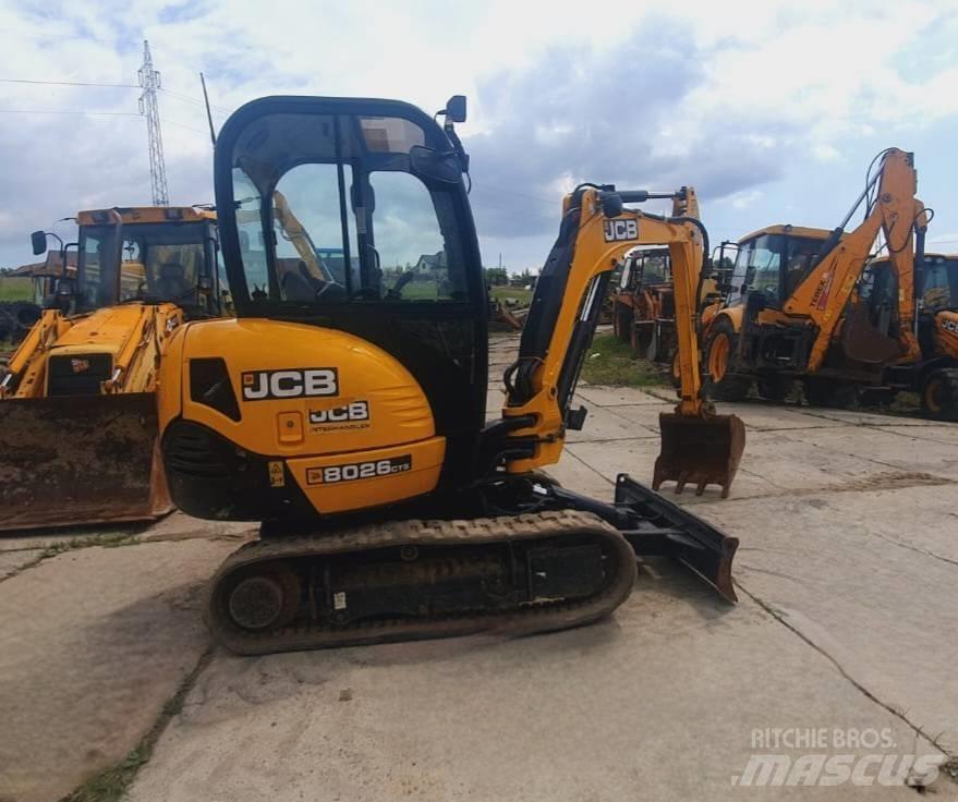JCB 8026 CTS Miniekskavaatorid < 7 t