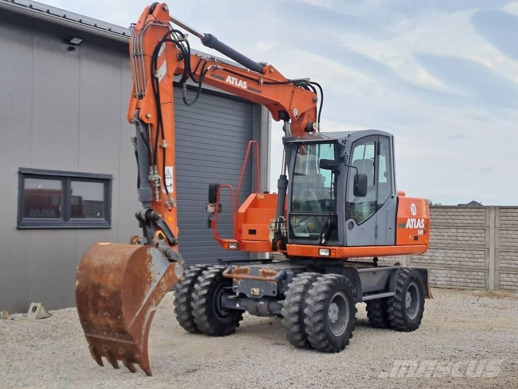 Atlas 140 W Ratasekskavaatorid