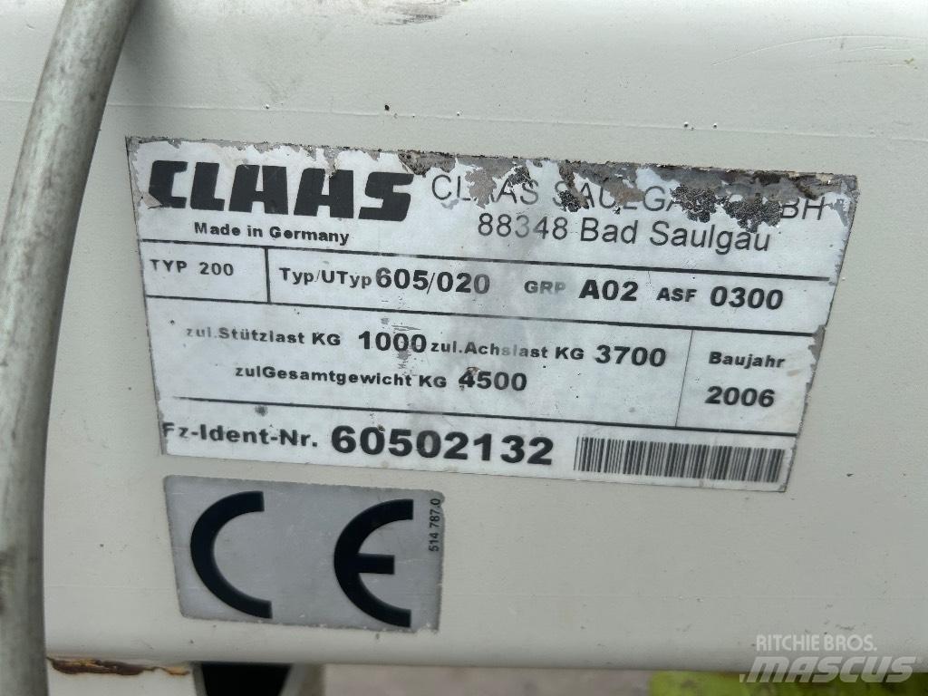 CLAAS Liner 3000 Vaalutid ja kaarutid