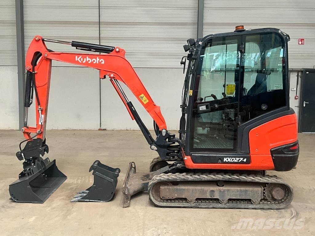Kubota KX 027-4 Miniekskavaatorid < 7 t