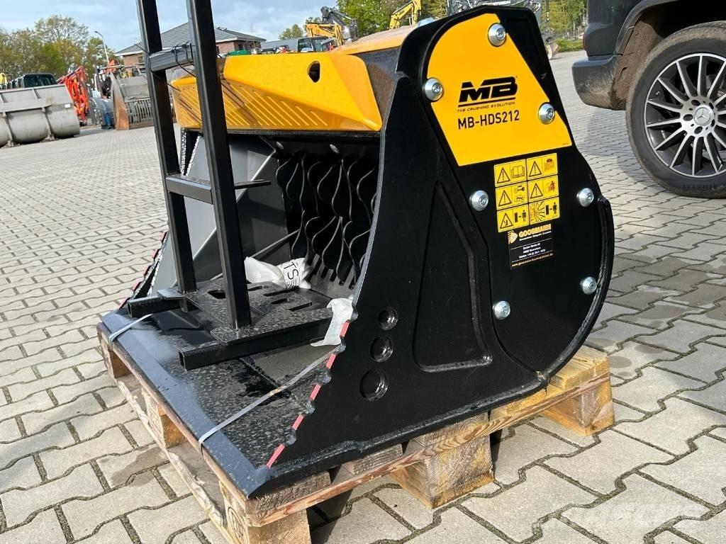 MB Crusher HDS 212 Muud osad