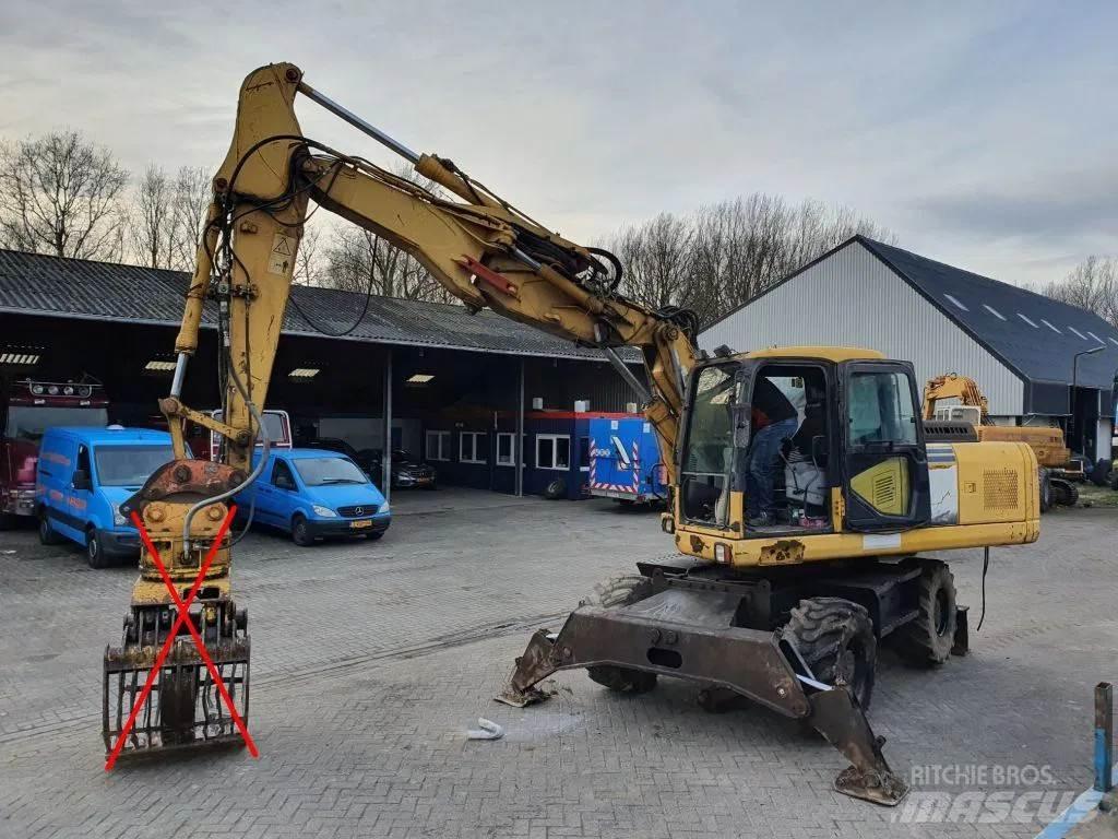 Komatsu PW180-7K Ratasekskavaatorid