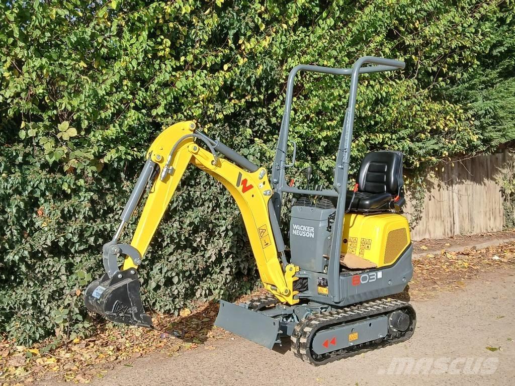 Wacker Neuson 803 Miniekskavaatorid < 7 t