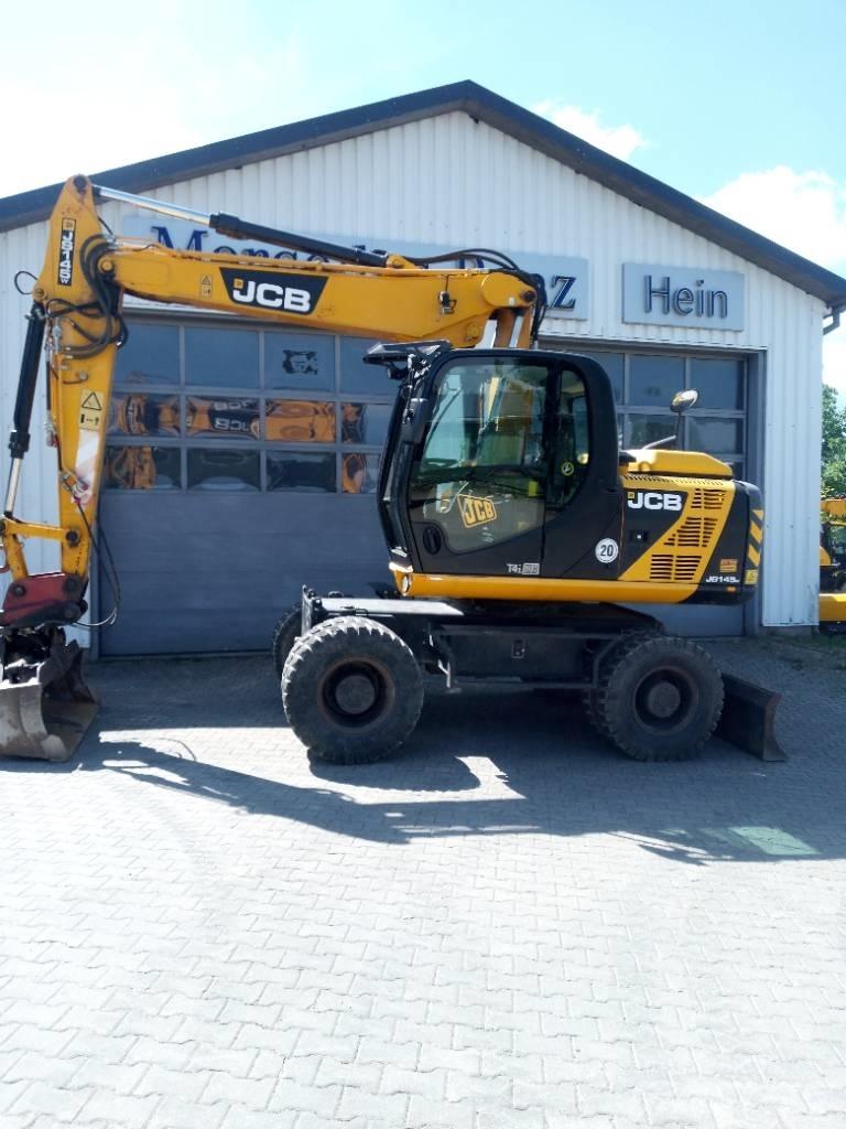 JCB JS 145 W Ratasekskavaatorid