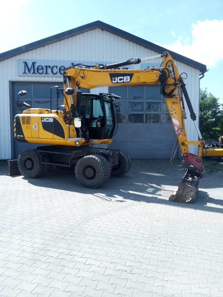 JCB JS 145 W Ratasekskavaatorid