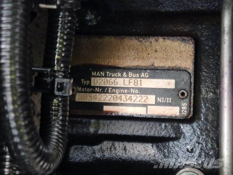 MAN D2066 LF81 Mootorid