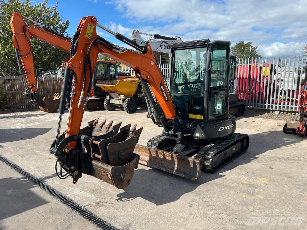 Doosan DX 27 Z Miniekskavaatorid < 7 t