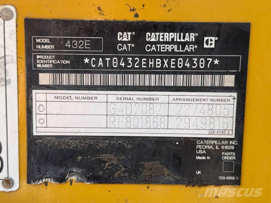 CAT 432 E Ekskavaatorlaadurid