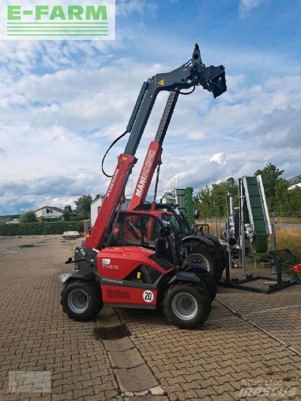 Weidemann t 4512 Põllumajanduslikud teleskoopkäitlejad
