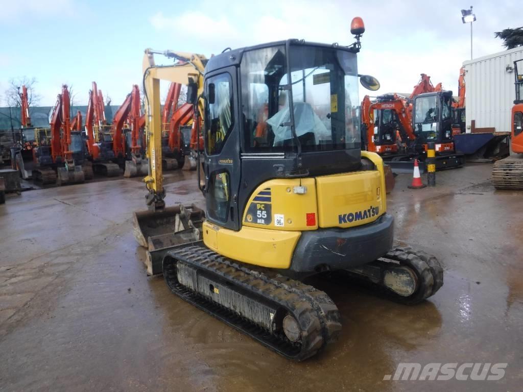 Komatsu PC 55 MR-3 Miniekskavaatorid < 7 t
