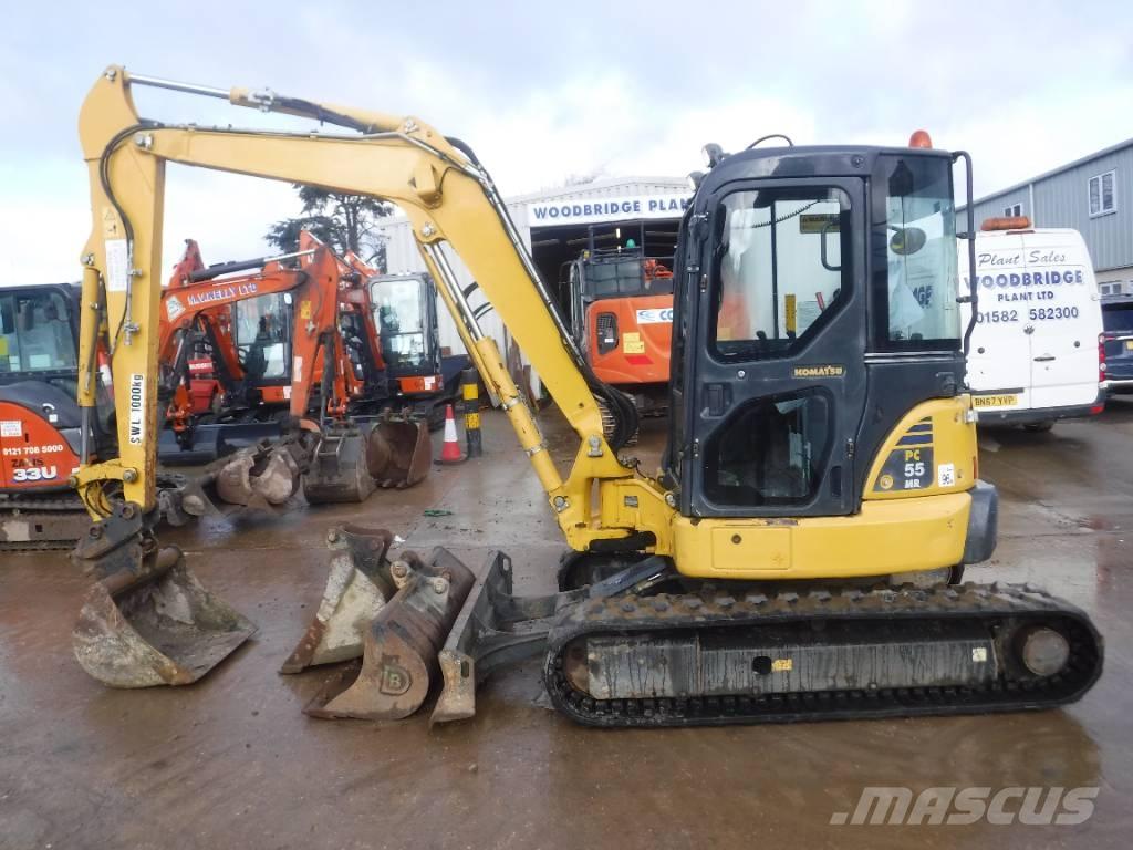 Komatsu PC 55 MR-3 Miniekskavaatorid < 7 t