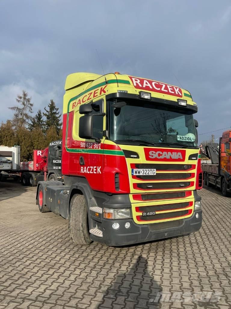 Scania R 420 Sadulveokid