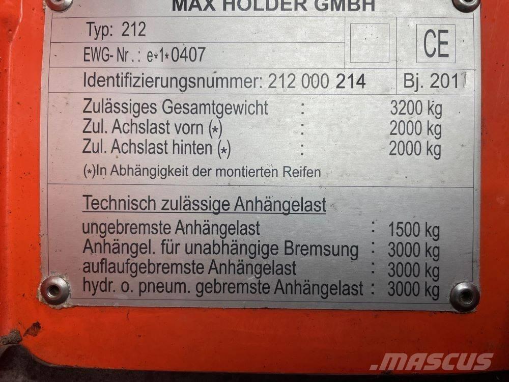 Holder C 270 Kompakttraktorid