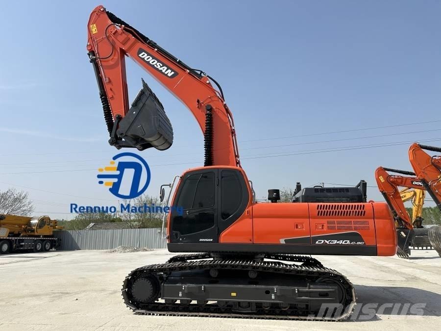 Doosan DX 340 Roomikekskavaatorid