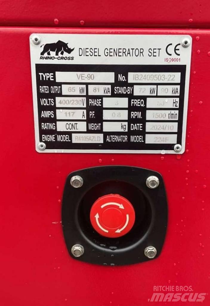 Rhino CROSS 90 KVA Diiselgeneraatorid