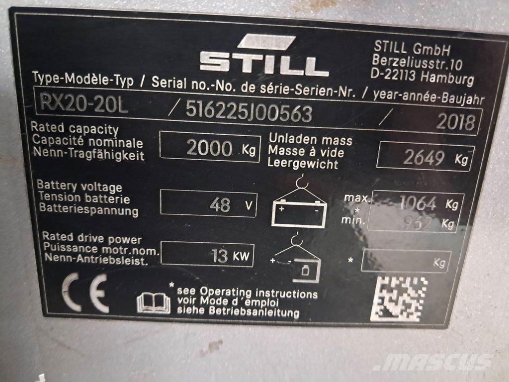 Still RX20-20L Elektritõstukid