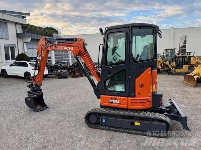 Hitachi ZX26 U-6 Miniekskavaatorid < 7 t