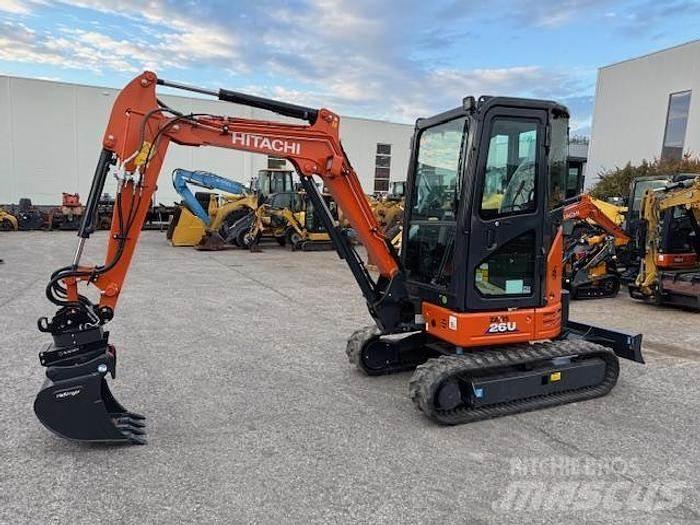 Hitachi ZX26 U-6 Miniekskavaatorid < 7 t