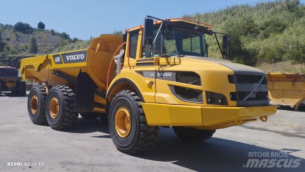 Volvo A 25 G Liigendraamiga pinnaseveokid