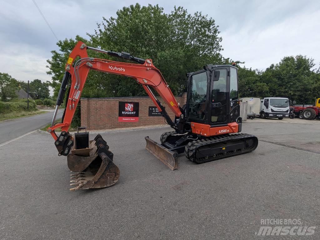 Kubota U 56-5 Miniekskavaatorid < 7 t