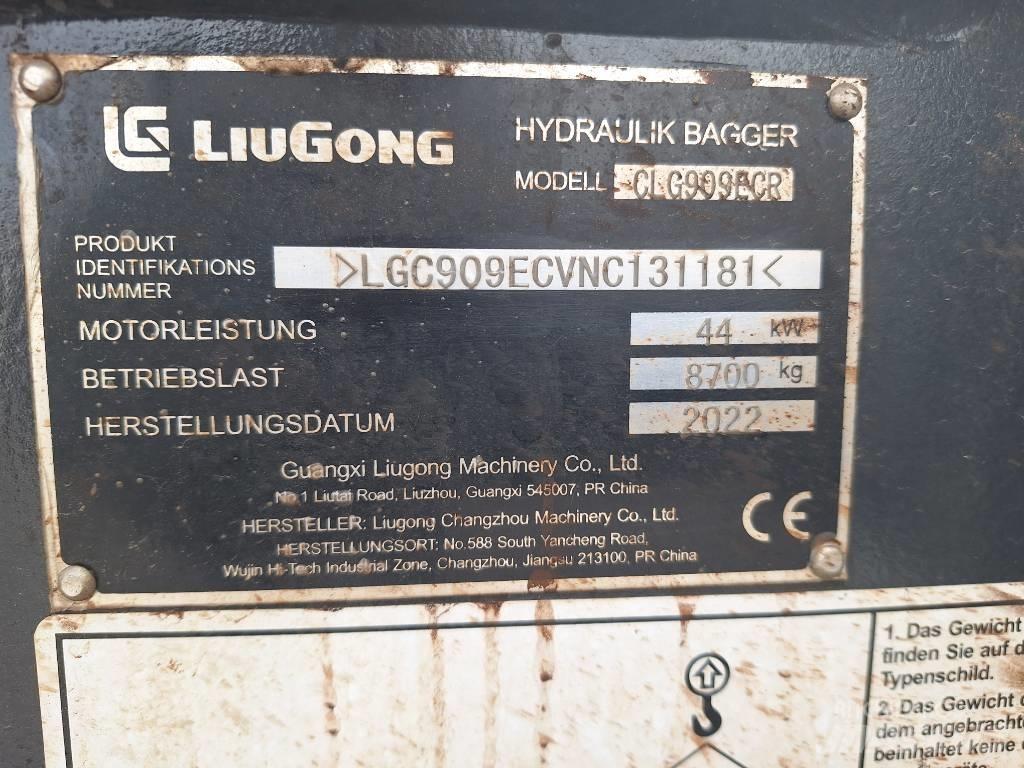 LiuGong 909 E Väikeekskavaatorid 7t-12t
