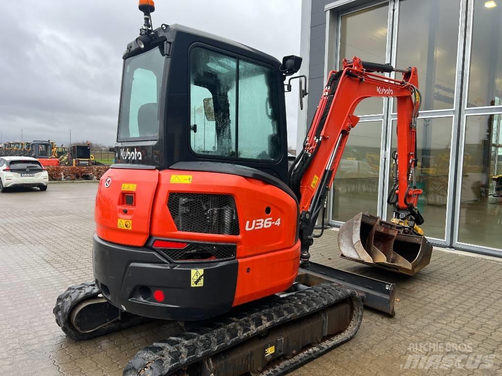Kubota U 36-4 Miniekskavaatorid < 7 t