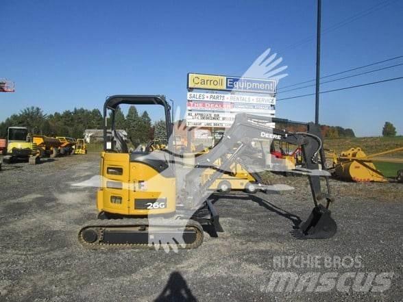 John Deere 26G Miniekskavaatorid < 7 t