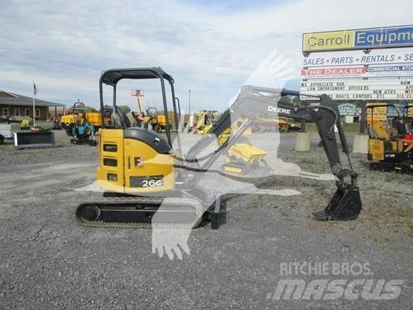 John Deere 26G Miniekskavaatorid < 7 t