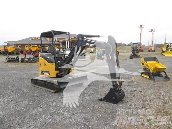 John Deere 26G Miniekskavaatorid < 7 t
