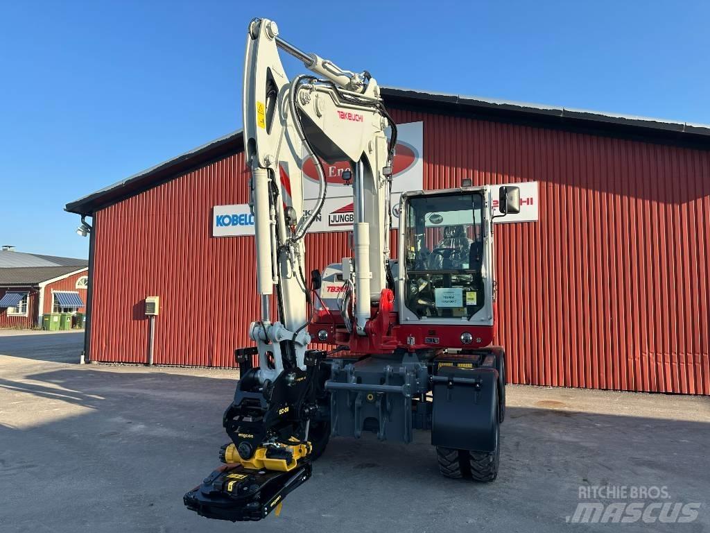 Takeuchi TB 395 W Ratasekskavaatorid