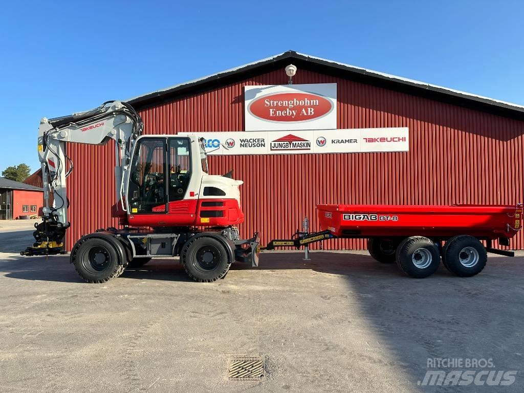 Takeuchi TB 395 W Ratasekskavaatorid