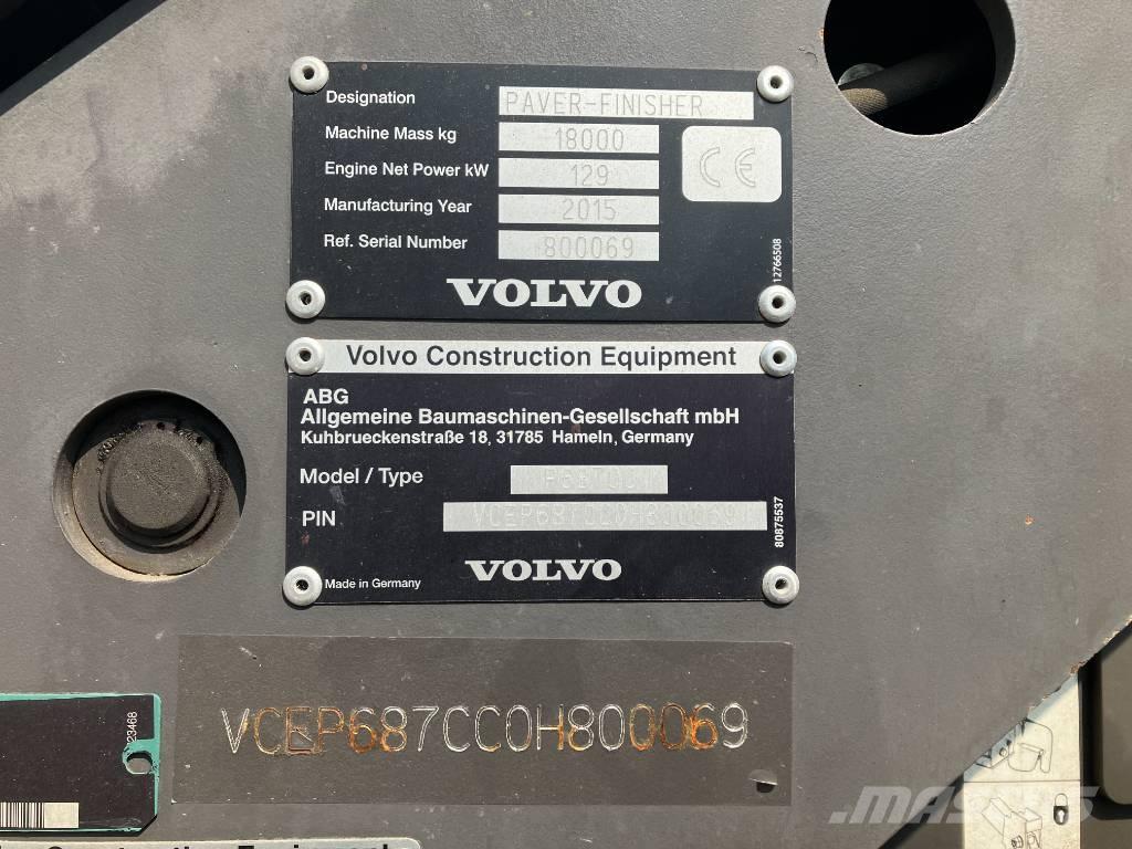 Volvo P 6870 C Asfaldilaoturid