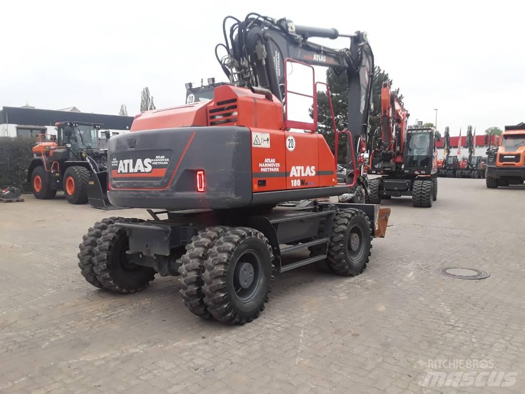 Atlas 180WSR Ratasekskavaatorid