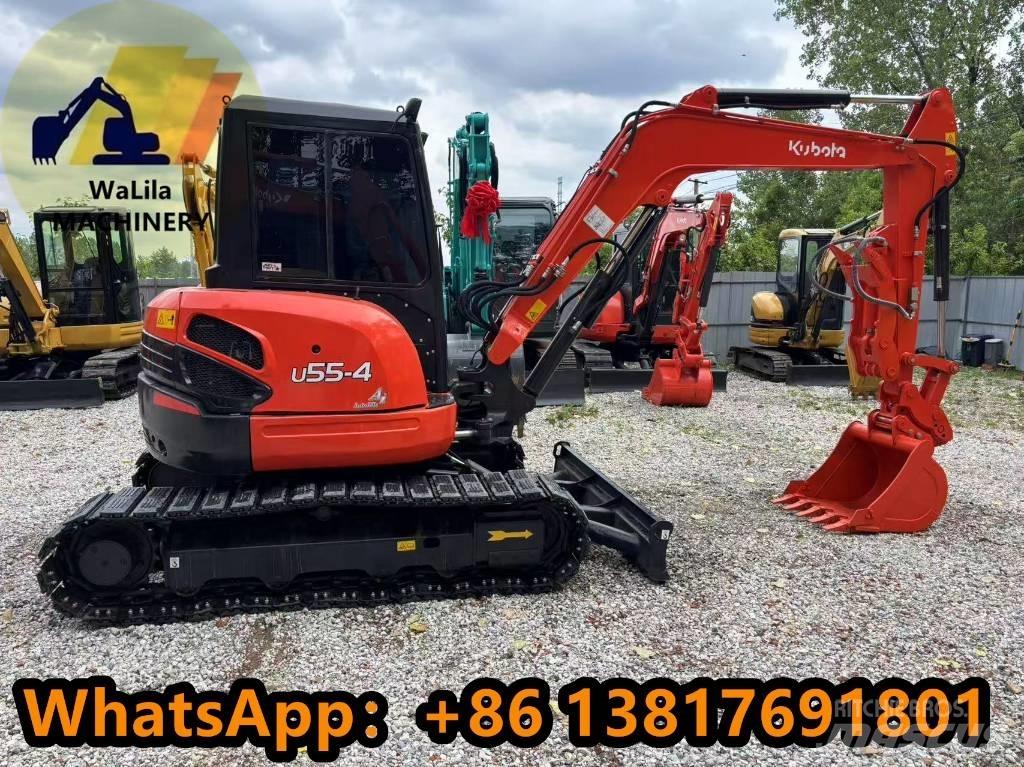 Kubota U 55-4 Miniekskavaatorid < 7 t