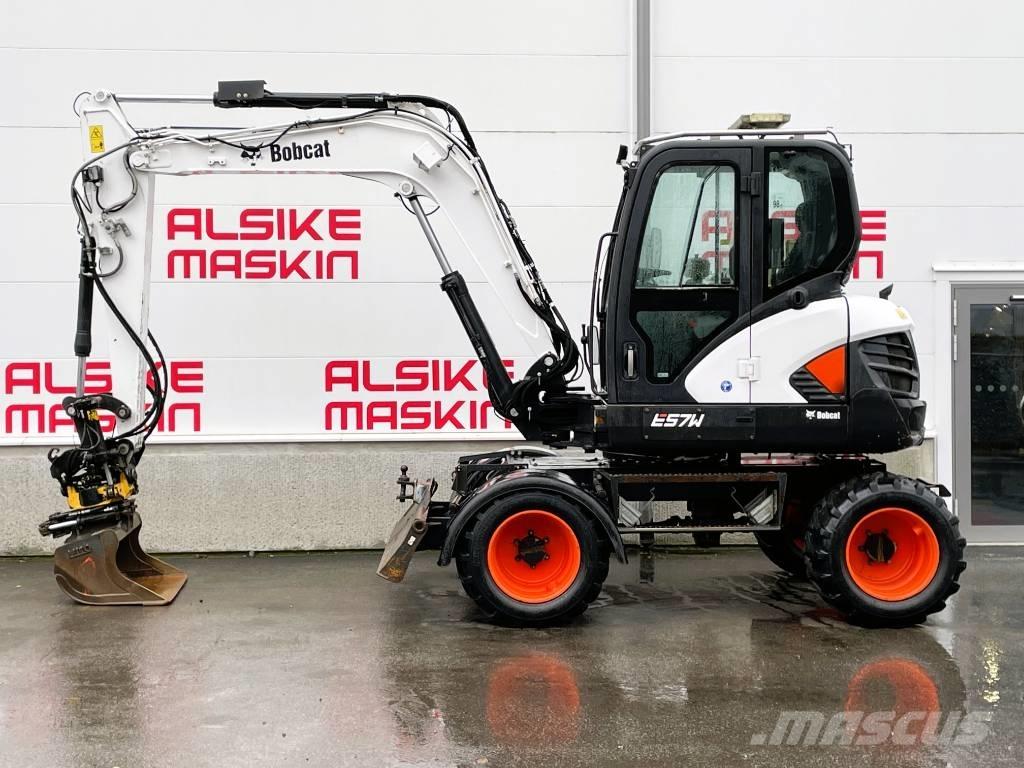 Bobcat E 57 W Ratasekskavaatorid
