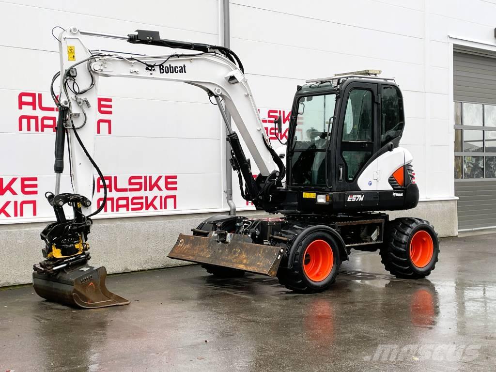 Bobcat E 57 W Ratasekskavaatorid