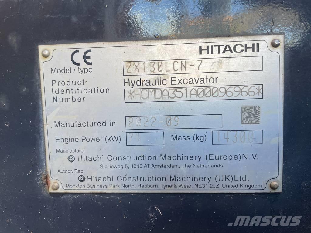 Hitachi ZX 130 LCN-7 Roomikekskavaatorid