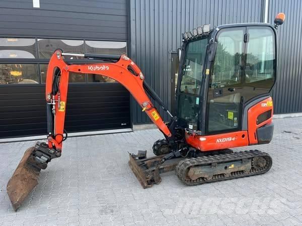 Kubota KX 19-4 Miniekskavaatorid < 7 t