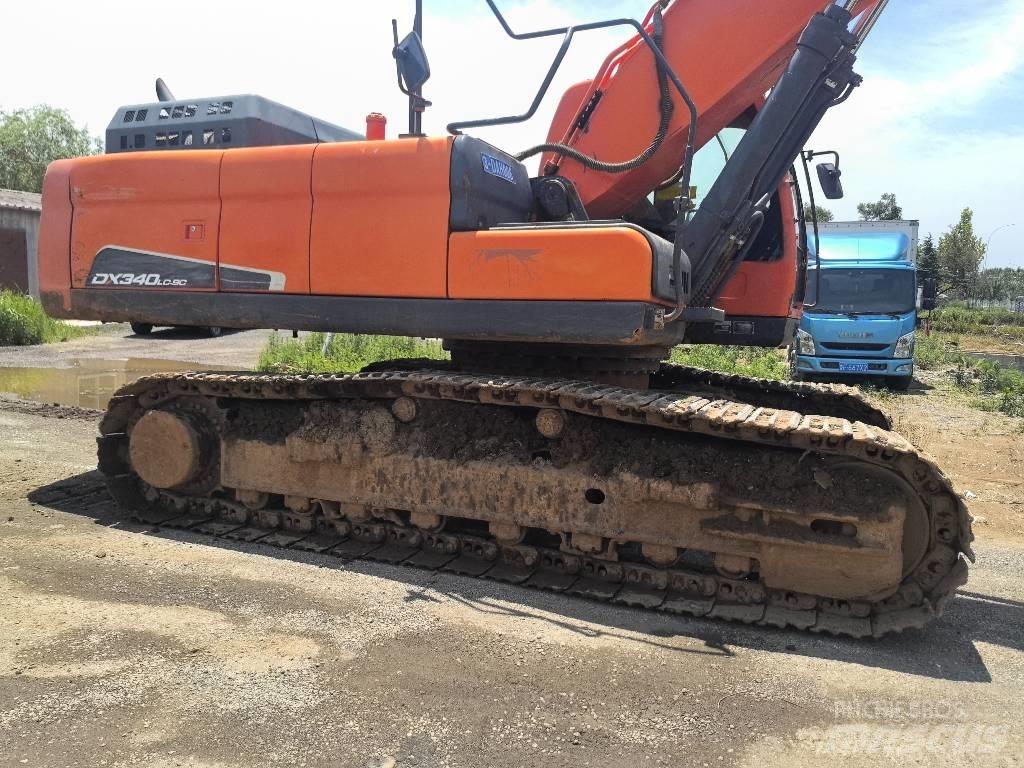 Doosan dx340lc-9c Roomikekskavaatorid