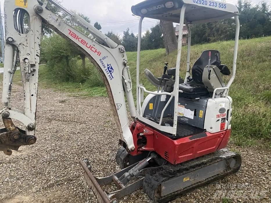 Takeuchi TB 215 R Miniekskavaatorid < 7 t