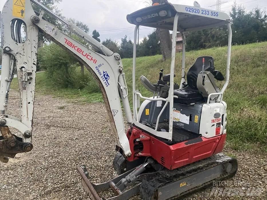 Takeuchi TB 215 R Miniekskavaatorid < 7 t