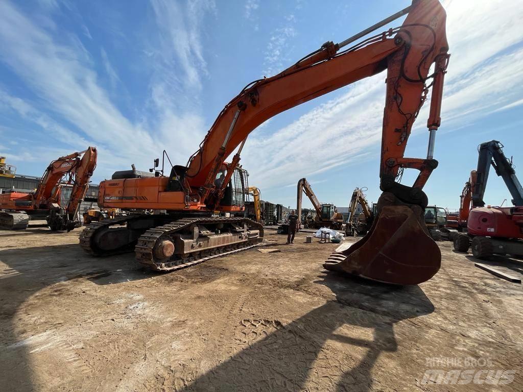 Doosan DX 480 LC Roomikekskavaatorid
