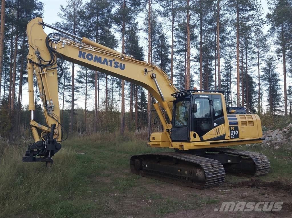 Komatsu PC 210 LC Roomikekskavaatorid