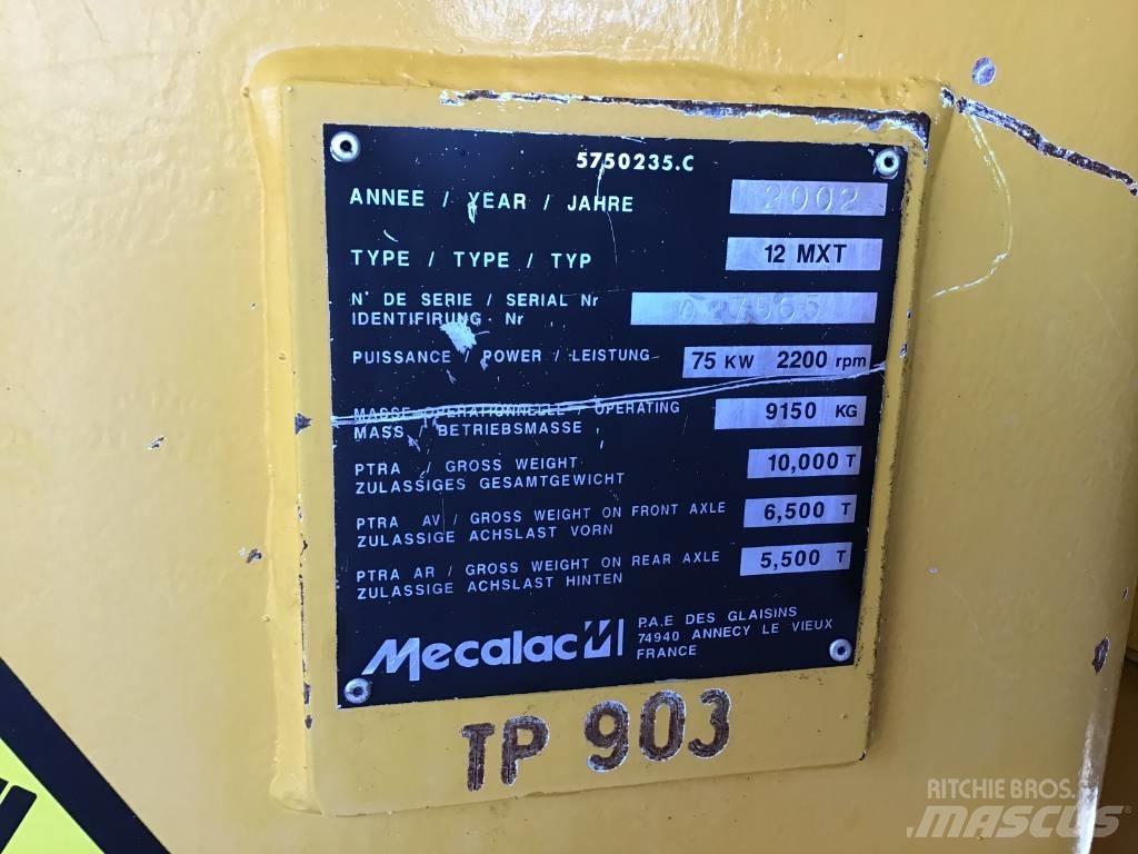 Mecalac 12 MXT Ratasekskavaatorid