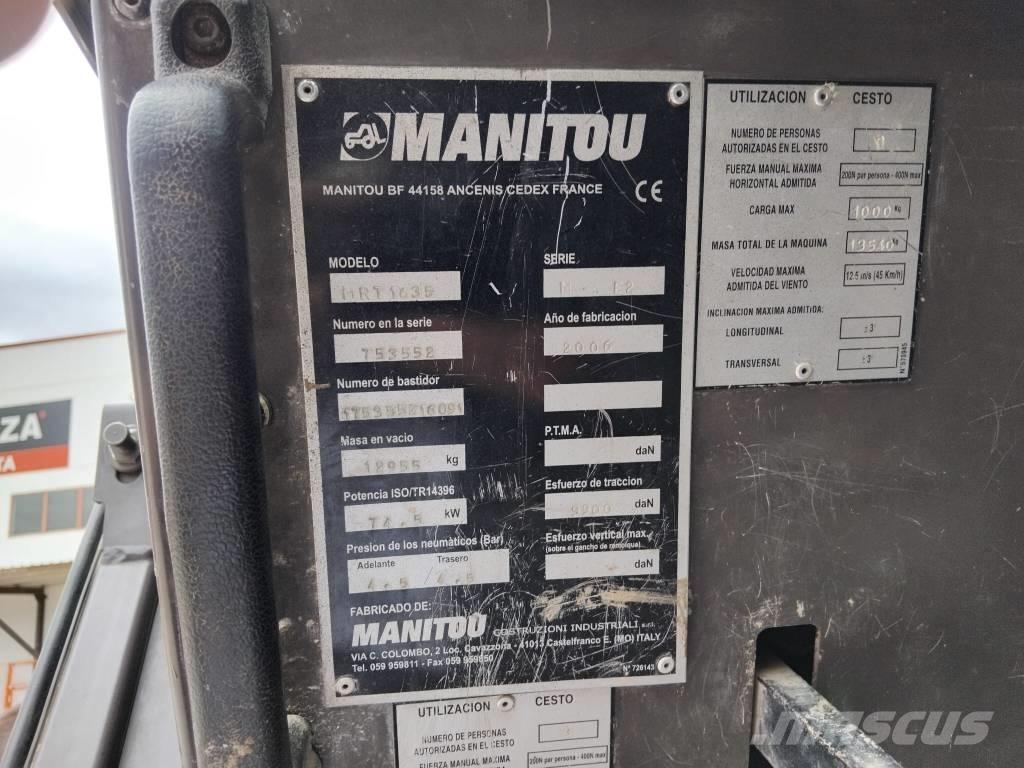 Manitou MRT1635 Teleskooplaadurid